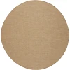 Nourison Home Courtyard Tan COU01 5ft. x Round Round Rug