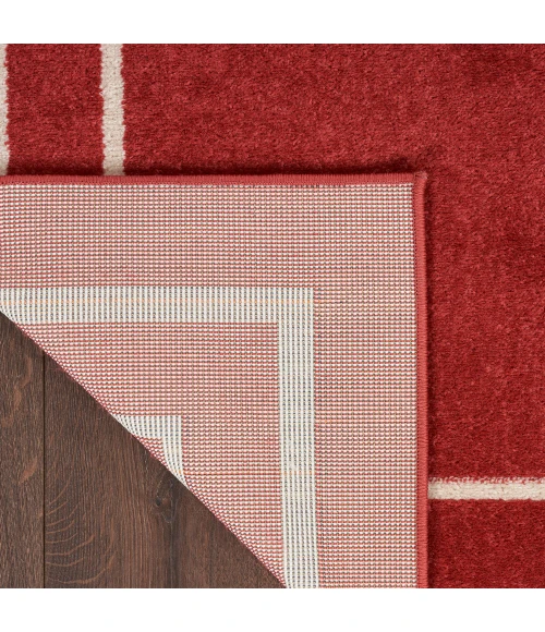 Nourison Nourison Essentials Area Rug NRE02 Brick/Ivory