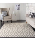 Nourison Grafix Area Rug GRF18-White/Grey