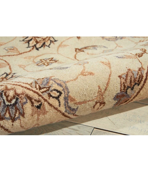 Nourison Home Heritage Hall Beige HE28 7ft.9in. x 9ft.9in. Rect. Rug