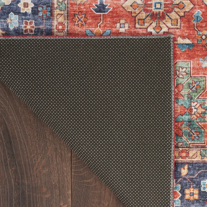 Nourison Fulton Area Rug FUL12 Rust