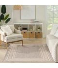 Nourison Horizon Indoor/Outdoor Grey HOZ03 4 ft. X 6 ft. Rect. Rug