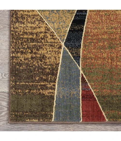 Nourison Expressions Multicolor XP07 5ft.3in. x 7ft.5in. Rect. Rug