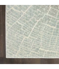 Nourison Marmara Teal Grey Ivory MRA06 9ft. x 12ft. Rect. Rug