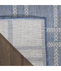 Nourison Home Horizon Indoor/Outdoor Blue HOZ04 3ft. x 5ft. Rect. Rug