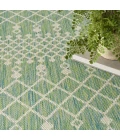Nourison Positano Blue Green POS02 6 ft. X 9 ft. Rect. Rug