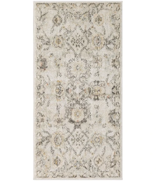 Nourison Oushak Home Grey OUS01 2 ft. X 4 ft. Rect. Rug