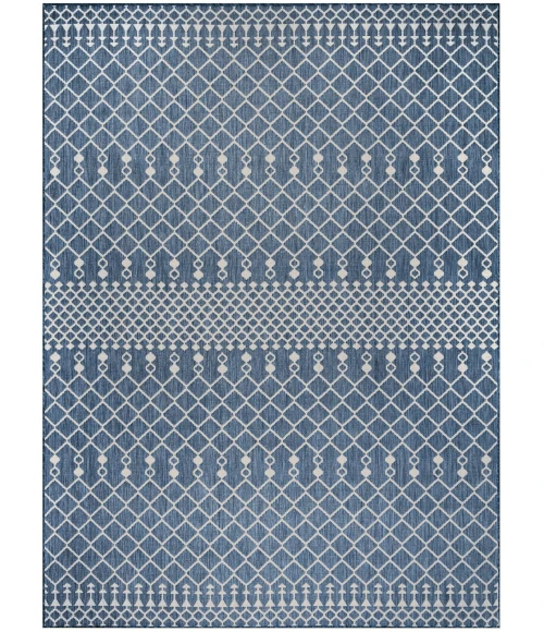 Nourison Positano Navy Blue POS02 9 ft. X 12 ft. Rect. Rug
