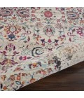 Nourison Vintage Kashan Round Area Rug VKA02-Ivory