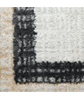 Nourison Dekor Grey Charcoal DEK06 4 ft. X 6 ft. Rect. Rug