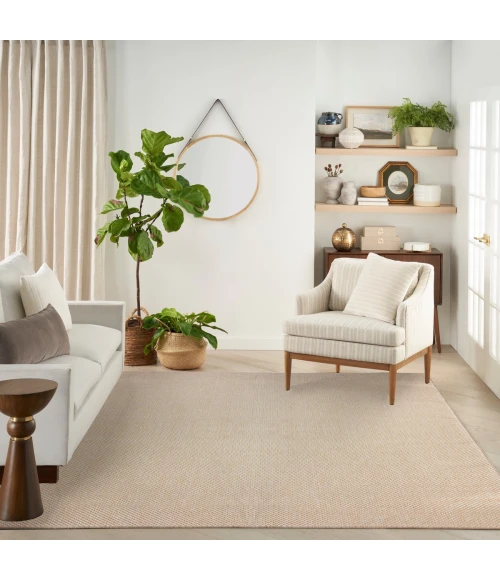 Nourison Tulum Cream TLM03 9 ft. X 12 ft. Rect. Rug