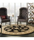 Nourison 2000 Round Area Rug 2022-Black