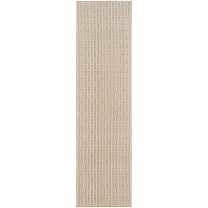 Nourison Home Washable Charm Beige WCH02 2ft. x 6ft. Rect. Rug