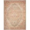 Nourison Home Vintage Washables VWS07 Coral Taupe 7 ft. 10 in. X 9 ft. 10 in. Area Rug