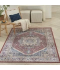 Nourison Vintage Home Red Blue VNH01 5ft. x 7ft. Rect. Rug