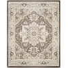 Nourison Home Dekor DEK08 Brown Ivory 7 ft. 10 in. X 9 ft. 10 in. Area Rug