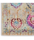 Nourison Vintage Kashan Ivory Multicolor VKA04 5ft.3in. x 7ft.10in. Rect. Rug