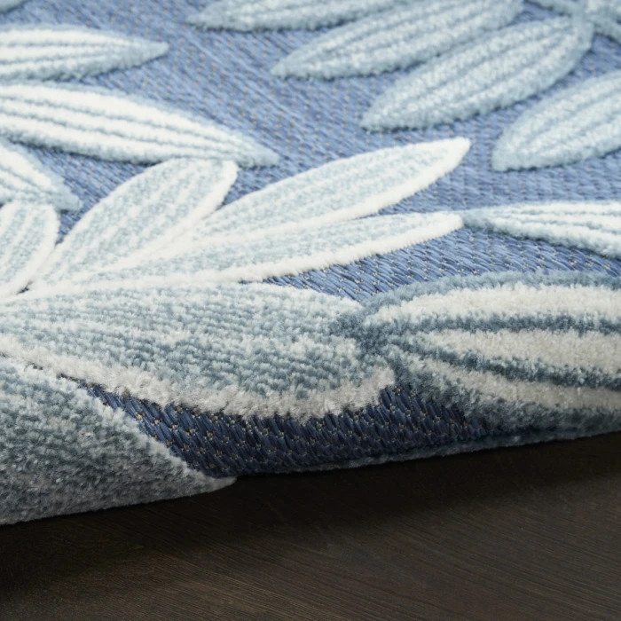 Nourison Aloha Blue ALH18 2 ft. 8 in. X 4 ft. Rect. Rug