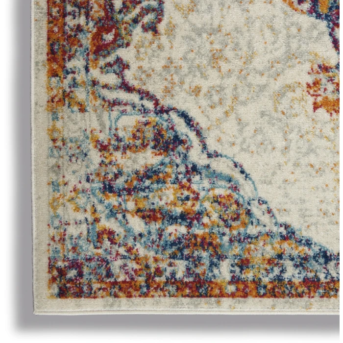Nourison Persian Vintage Ivory Multicolor PRV02 3ft.3in. x 5ft.3in. Rect. Rug