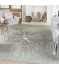 Nourison Marmara Teal Grey Ivory MRA06 9ft. x 12ft. Rect. Rug
