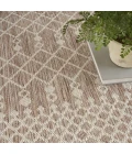 Nourison Positano Beige POS02 5ft. Round Rug