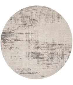 Calvin Klein CK950 Rush CK953 Ivory Beige 8 ft. Round Area Rug