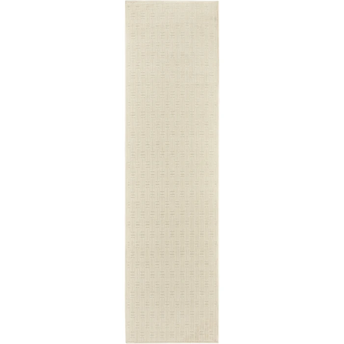Nourison Home Washable Charm Cream / Ivory WCH02 2ft.2in. x 10ft. Rect. Rug