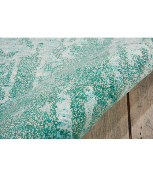 Nourison Home Silk Shadows Blue SHA10 2ft.3in. x 8ft. Rect. Rug