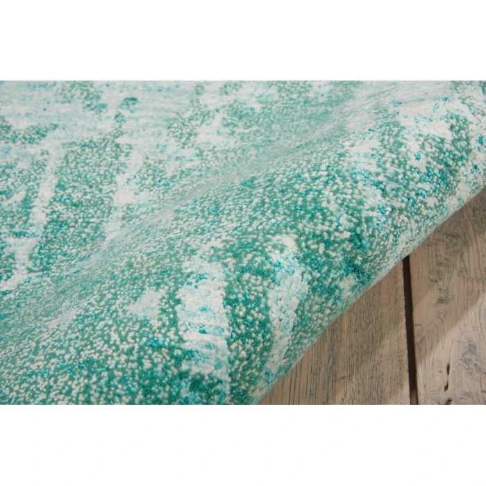 Nourison Home Silk Shadows Blue SHA10 2ft.3in. x 8ft. Rect. Rug
