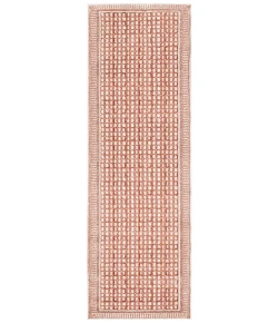 Nourison Home Nordic NRC03 Brick Ivory 2 ft. X 6 ft. Area Rug