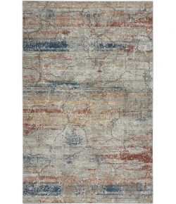 Nourison Home Rustic Textures Multicolored RUS11 6ft. x 9ft. Rect. Rug