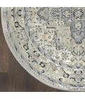 Nourison Nourison Essentials Persian Blue NRE07 6 ft. X Round Rug