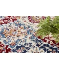 Nourison Grafix Blue Multicolor GRF31 4 ft. Round Rug