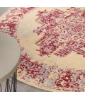 Nourison Grafix Area Rug GRF14-Cream/Red
