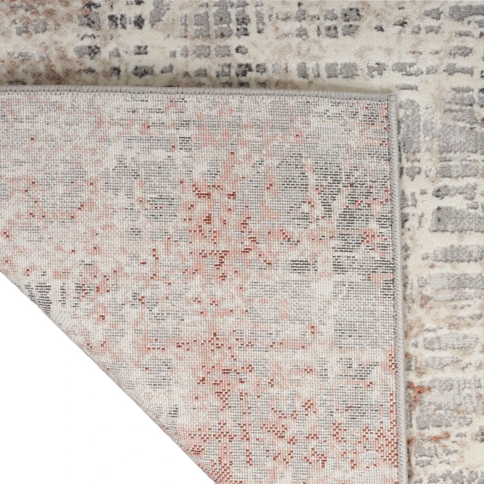 Calvin Klein Infinity Area Rug IFN01 Rust Multicolor