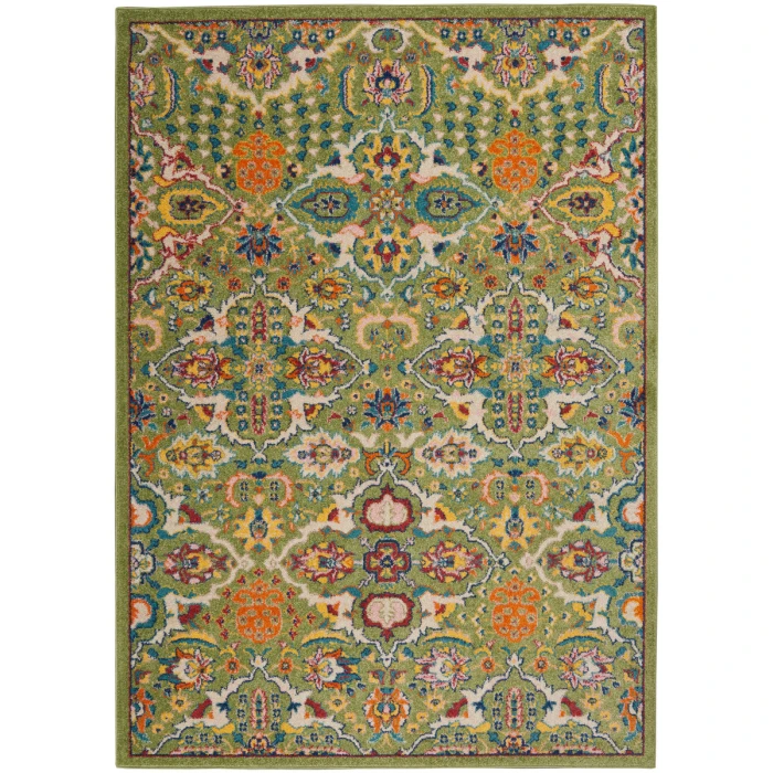 Nourison Allur Area Rug ALR03 Sage Ivory
