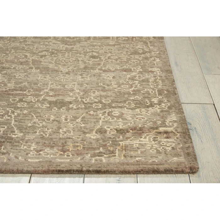 Nourison Home Silken Allure Moss SLK14 2ft.5in. x 10ft. Rect. Rug