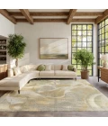 Nourison Brushlight Beige Grey BRL03 9ft. x 12ft. Rect. Rug