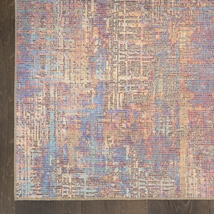 Nourison Home Botanical Washables Multicolored BOT05 4ft. x 6ft. Rect. Rug