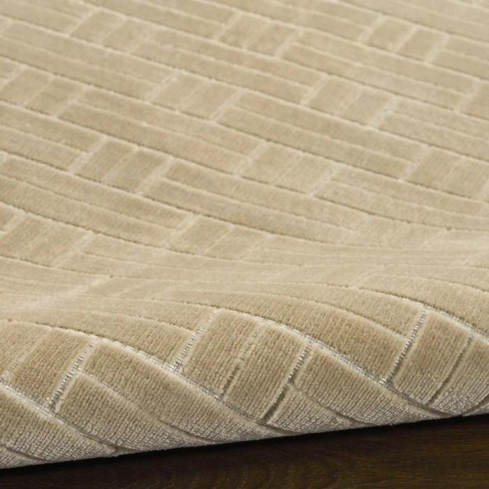 Nourison Home Washable Charm Beige WCH02 8ft. x 10ft. Rect. Rug