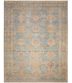 Nourison Home Vintage Washables VWS10 Navy Multicolor 7 ft. 10 in. X 9 ft. 10 in. Area Rug