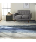 Calvin Klein Home Luster Wash Navy SW17 8ft.3in. x 11ft. Rect. Rug