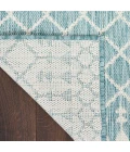 Nourison Positano Aqua POS02 2 ft. X 6 ft. Rect. Rug