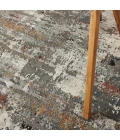 Nourison Tangra Grey/Multi TNR02 5 ft. X 7 ft. Rect. Rug