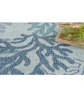 Nourison Garden Oasis Blue GOA05 3 ft. X 5 ft. Rectangle Rug