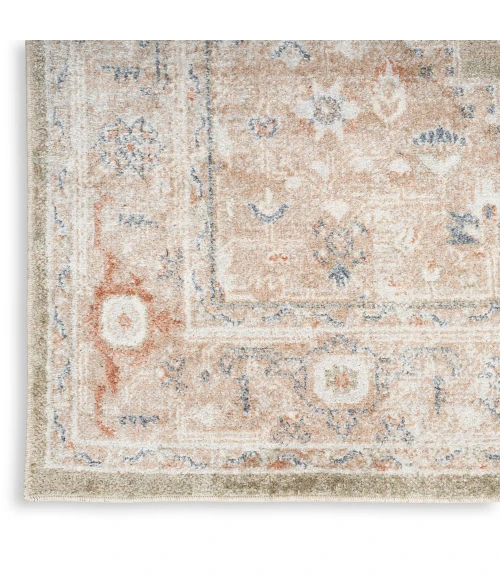 Nourison Astra Machine Washable Area Rug ASW11 Sage Multi