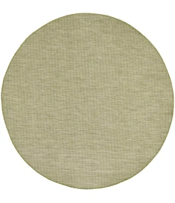 Nourison Home Positano POS01 Green 8 ft. Round Area Rug