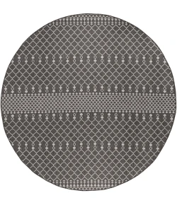 Nourison Positano Black POS02 10ft. Round Rug