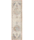 Nourison Nourison Essentials Persian Beige Blue NRE07 2 ft. 2 in. X 10 ft. Rect. Rug