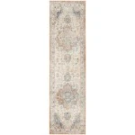 Nourison Home Nourison Essentials Persian NRE07 Beige Blue 2 ft. 2 in. X 10 ft. Area Rug
